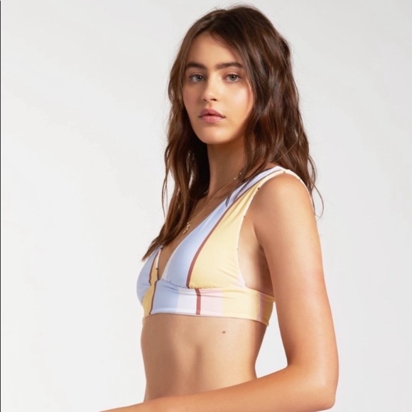 ☀️BILLABONG☀️ RIP CURL☀️FEELING SUNNY PLUNGE CLASSIC SURF CHEEKY PANT BIKINI - Picture 8 of 16